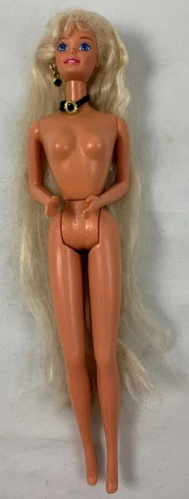 Barbie Cut and Style Blond pop 12639 Superstar Vintage 1995, Verzamelen, Poppen, Zo goed als nieuw, Pop, Verzenden
