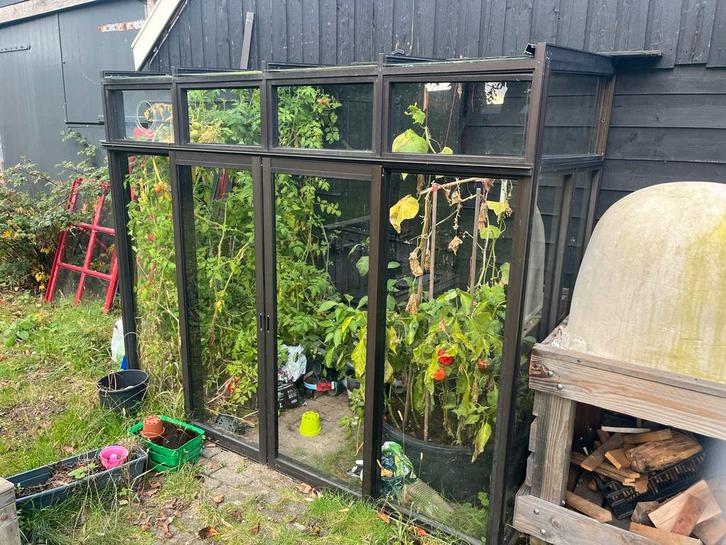 Tuinkas - Ideaal voor de hobbytuinier!, Tuin en Terras, Kassen, Gebruikt, Kweekkas, Aluminium, Glas, Ophalen