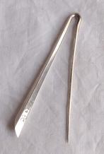 Ambachtelijk zilveren broche speld Modernist design gemerkt, Antiek en Kunst, Ophalen of Verzenden, Zilver