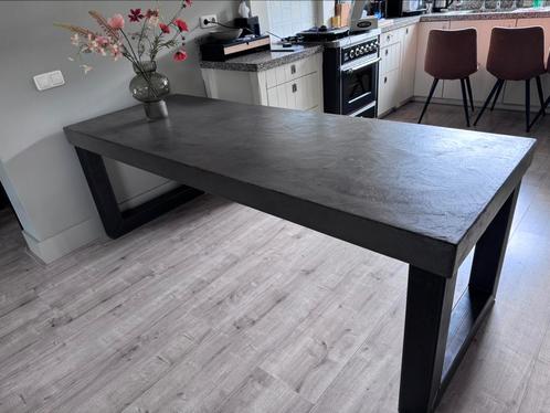 Eettafel, Huis en Inrichting, Tafels | Eettafels, Zo goed als nieuw, 50 tot 100 cm, 200 cm of meer, Vijf personen of meer, Rechthoekig