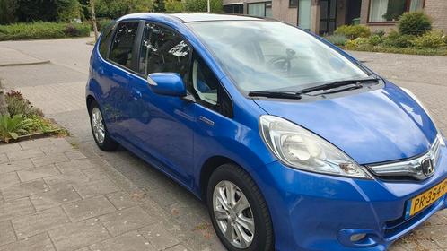 Honda Jazz 1.4 I-vtec 102pk CVT 2014 Blauw, Auto's, Honda, Particulier, Jazz, Hybride Elektrisch/Benzine, Volledig hybride, B