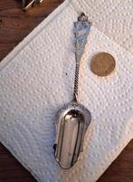 Oude zilveren suikerschep ..mooi groot ..zwaartje gemerkt., Ophalen of Verzenden, Zilver