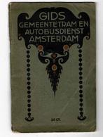 Tram en Bus gids GVB Amsterdam. Zeer oud. Heel leuk, Verzamelen, Spoorwegen en Tramwegen, Verzenden, Gebruikt, Tram, Overige typen