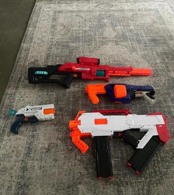 Nerf & X-Shot geweren beschikbaar voor biedingen