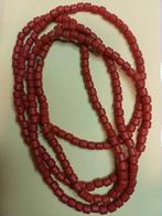 Bloedkoraal, Sieraden, Tassen en Uiterlijk, Antieke sieraden, Ophalen of Verzenden, Overige materialen, Ketting