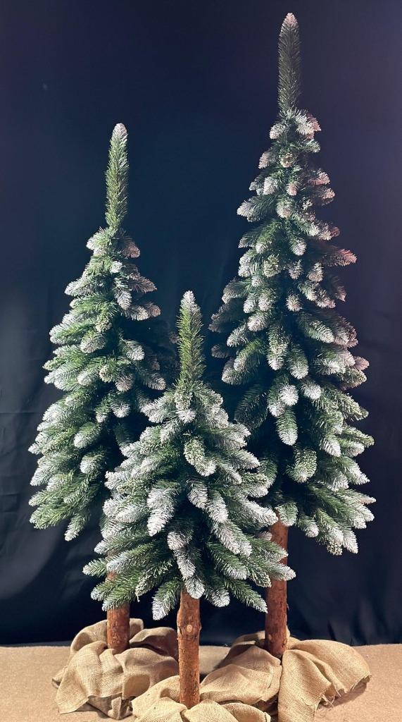 kerstboom op stam met glitter, in 3 formaten, Diversen, Kerst, Nieuw, Ophalen of Verzenden
