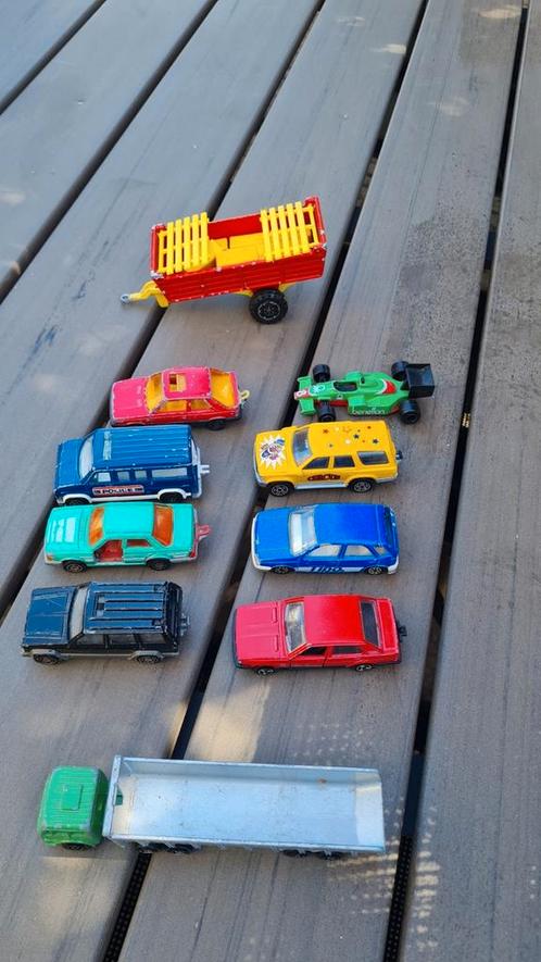 Majorette Renault,Honda,Jeep,Toyota,Fiat,Alfa,Mercedes, Hobby en Vrije tijd, Modelauto's | 1:50, Gebruikt, Auto, Majorette, Ophalen of Verzenden