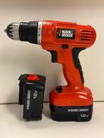 Black & Decker EPC12 accuboormachine 12V Inclusief 2 accu’s, Doe-het-zelf en Verbouw, Gereedschap | Boormachines, Boormachine