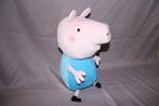 Zgan peppa big / pig broertje George knuffel plush - 43cm, Ophalen of Verzenden, Zo goed als nieuw, Overige typen