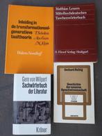 Taaltheorie; Literatuurwoordenboeken; Linguistik Fonetik, Overige wetenschappen, Helbig;Lexers;von Wilpert, Ophalen of Verzenden
