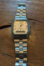 Casio vintage retro quartz horloge Stainless steel, Sieraden, Tassen en Uiterlijk, Horloges | Heren, Casio, Ophalen of Verzenden