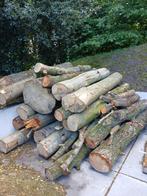 brandhout haardhout. els en es stammen +/- 11 kuub, Tuin en Terras, Haardhout, 6 m³ of meer, Ophalen, Overige houtsoorten, Stammen