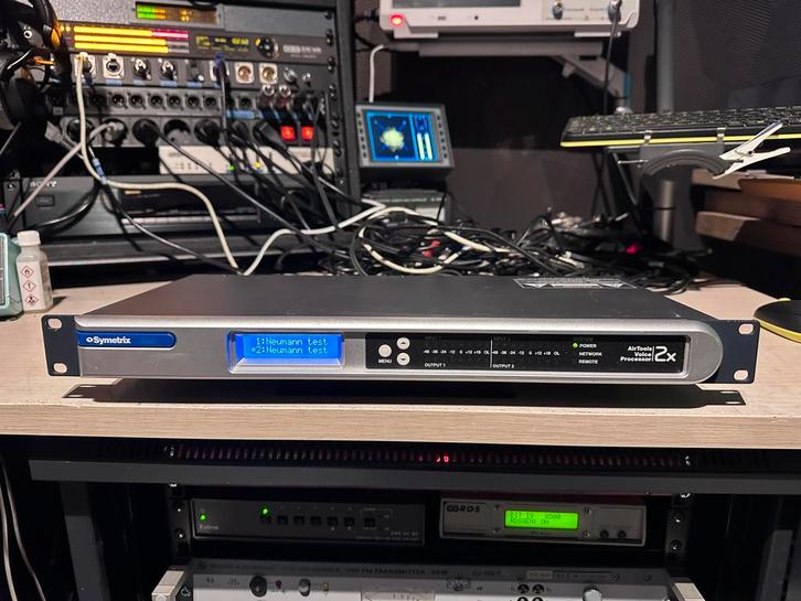 Symetrix Airtools 2X digital voiceprocessor (orban,dspx), Muziek en Instrumenten, Effecten, Gebruikt, Equalizer, Compressor, Multi-effect
