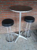 Statafel met barkrukken, Ophalen, Gebruikt