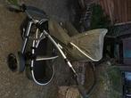 Hauck dubbele kinderwagen, Gebruikt, Combiwagen, Verstelbare duwstang, Ophalen