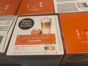 Dolce Gusto Latte Macchiato caramel cups. beschikbaar voor biedingen