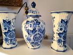 Delfts Blauw Aardewerk Set - Vazen en Pot, Antiek en Kunst, Ophalen