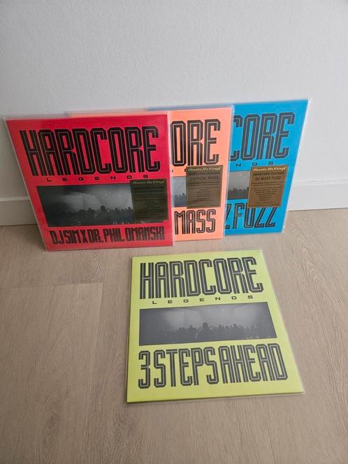 Hardcore Legends limited edition coloured vinyl, Cd's en Dvd's, Vinyl | Dance en House, Nieuw in verpakking, Ophalen of Verzenden