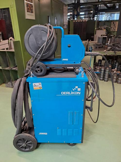 Lasapparaat SAF Oerlicon 400xp met bovenkoffer, Doe-het-zelf en Verbouw, Gereedschap | Lasapparaten, Zo goed als nieuw, Co2, 250 ampère of meer