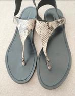 & Other Stories leather sandals in size 38, Zwart, & Other Stories, Zo goed als nieuw, Sandalen of Muiltjes