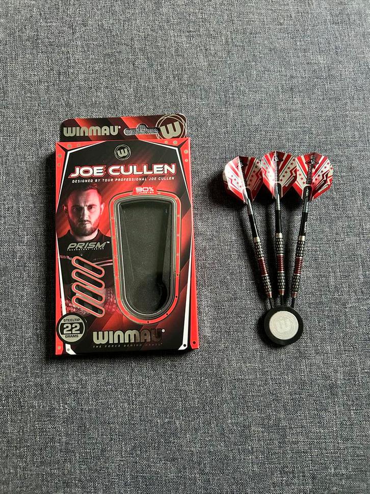 Winmau Joe Cullen Series RS 1.0 90% - Dartpijlen - 22 Gram, Sport en Fitness, Darts, Zo goed als nieuw, Pijlen, Ophalen of Verzenden