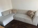 Beige Hoekbank Wehkamp - Gebruikt, Goede Staat, Huis en Inrichting, Banken | Bankstellen, 250 tot 300 cm, Gebruikt, Hoekbank, Ophalen of Verzenden