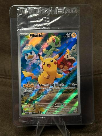 Sealed Pikachu [Paldea] #27 027 SVP (Pokemon Promo) beschikbaar voor biedingen
