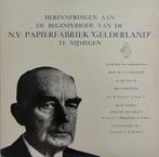 Nijmegen - Papierfabriek Gelderland / Gesproken geschiedenis, Verzenden, 20e eeuw of later, Zo goed als nieuw