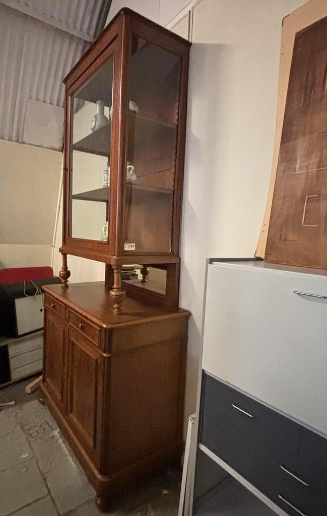 Antieke winkelkast, Antiek en Kunst, Antiek | Meubels | Kasten, Ophalen