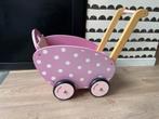 Janod poppenwagen, Kinderen en Baby's, Speelgoed | Houten speelgoed, Ophalen of Verzenden, Gebruikt