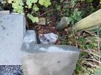 U elementen beton, Tuin en Terras, Bielzen en Borders, Ophalen of Verzenden, Gebruikt, Beton, Minder dan 100 cm