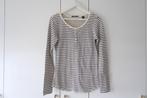 Scotch & Soda - Maison Scotch gestreept truitje - Blauw/Wit, Kleding | Dames, Truien en Vesten, Maat 38/40 (M), Zwart, Zo goed als nieuw