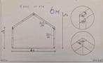Stal Loods Garage Spanten 6m breed Vergunnings vrij !!, Ophalen, Nieuw
