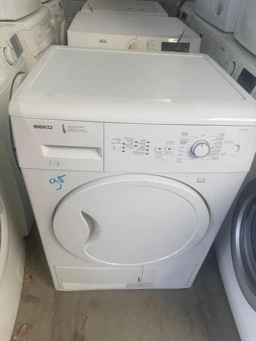 Beko Condensdroger schoon garantie bezorging , Witgoed en Apparatuur, Wasdrogers, Zo goed als nieuw, Condens, Voorlader, 6 tot 8 kg
