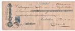 Postzegel / kwitantiezegel 1896 kwitantie met zegel /stempel, Verzamelen, Verzenden