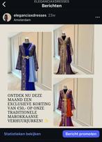 Marokkaanse jurk te huur takchita/takshita/caftan, Ophalen, Zo goed als nieuw, Maat 36 (S), Overige typen