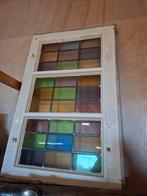 Glas in lood & stalen stalramen, Ophalen