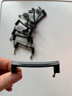 9 Simpla Lux, zwarte greepjes vintage mid century kast, Huis en Inrichting, Ophalen of Verzenden, Gebruikt