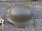 HELM MET CAMO OVERTREK, Verzamelen, Verzenden, Landmacht, Duitsland, Helm of Baret