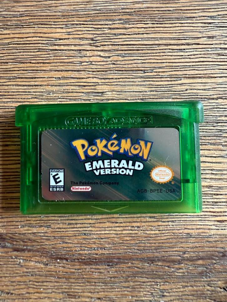 Pokemon Emerald (Game Boy Advance) - USA/EUR, Spelcomputers en Games, Games | Nintendo Game Boy, Gebruikt, Role Playing Game (Rpg)