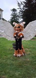 Fursuit kat hq! (Lees beschrijving!), Hobby en Vrije tijd, Ophalen of Verzenden, Zo goed als nieuw