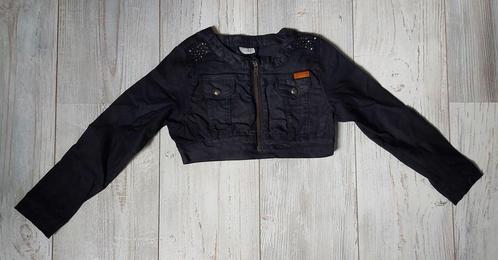 Zwarte bolero jasje NameIT, maat 116, Kinderen en Baby's, Kinderkleding | Maat 116, Zo goed als nieuw, Meisje, Trui of Vest, Ophalen of Verzenden