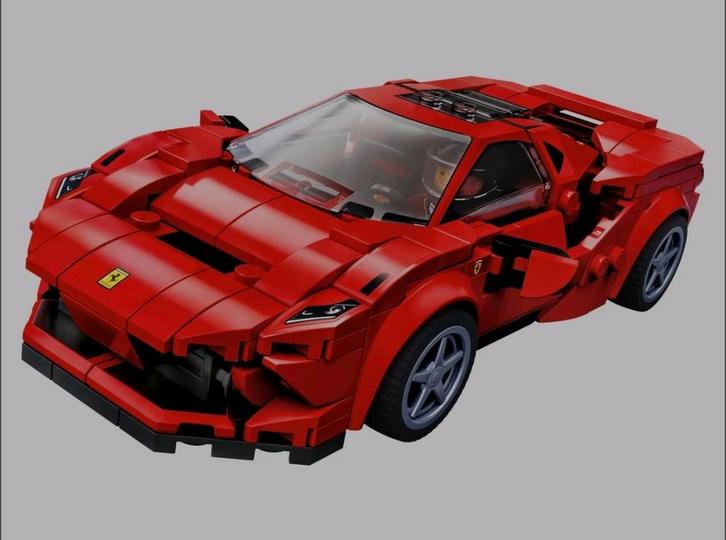 LEGO 76895 - Ferrari F8 Tributo - Compleet, Kinderen en Baby's, Speelgoed | Duplo en Lego, Gebruikt, Lego, Complete set, Ophalen of Verzenden