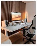 Secretlab Pro XL Bureau Wit - + Accessoires, Huis en Inrichting, Ophalen of Verzenden, In hoogte verstelbaar, Zo goed als nieuw