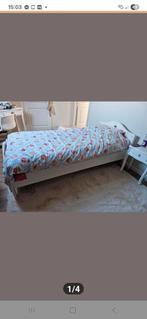 1 persoonsbed auping verstelbare bodem, Ophalen, 90 cm, Eenpersoons, 200 cm