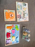 Puzzels, 2 tot 4 jaar, Gebruikt, Ophalen of Verzenden, Van hout