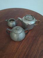 James Dixon & Sons Cornish Pewter theeset (3-delig), Antiek en Kunst, Antiek | Tin, Ophalen of Verzenden