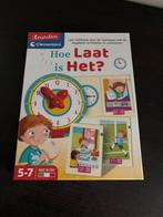 Hoe Laat is Het? - Clementoni Educatief Spel, Ophalen of Verzenden, Zo goed als nieuw, Taal en Lezen