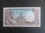50 kip Laos unc 1963, Postzegels en Munten, Los biljet, Zuidoost-Azië, Ophalen of Verzenden