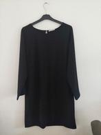 Jurk kniel.96cm Transfer M zwart+ d.blauwe strook 1xGedragen, Maat 38/40 (M), Zwart, Nieuw, Ophalen of Verzenden